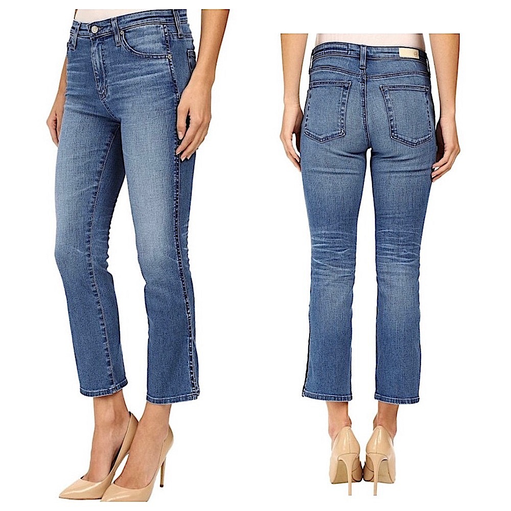 AG‎ Jodi Crop Flare Side Slit Size 24